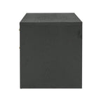 Wales Modern Grey Ash 2-Drawer Nightstand