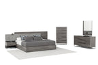 Enzo Italian Modern Grey Oak Dresser