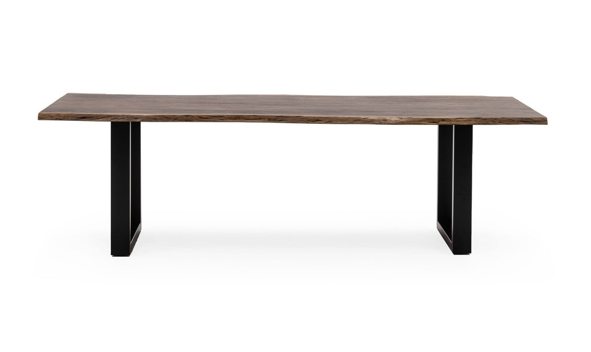 Taylor Modern Live Edge Wood Rectangular Dining Table