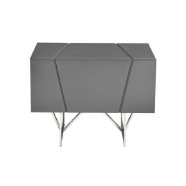 Chrysler Modern Grey Nightstand