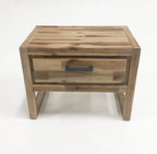 Mandy Modern Nutmeg Acacia Console & End Table Set