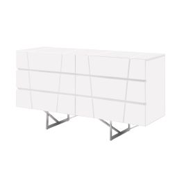 Chrysler Modern White Dresser