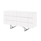 Chrysler Modern White Dresser