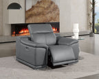2679 Power Reclining Chair with Power Headrest in Genuine Leather