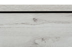 Asus - Italian Modern White Washed Oak Nightstand