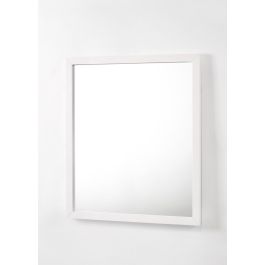 Bryan - Modern White Mirror