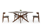 Prospect - Modern Oval Walnut Dining Table