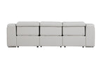 1116 Divanitalia 3-Piece Modular Power Reclining Sofa in Top Grain Italian Leather with 3 Power Recliners & Power Headrests