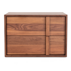 Berlin - Modern Walnut Nightstand
