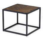 Pasada - Industrial Brown Acacia End Table