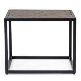 Pasada - Industrial Brown Acacia End Table