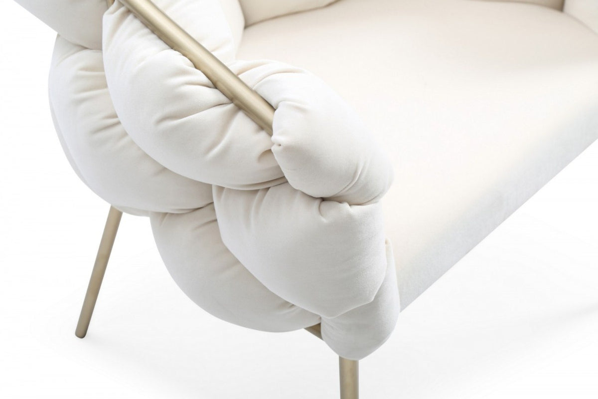 Debra Modern Fabric Dining Chair