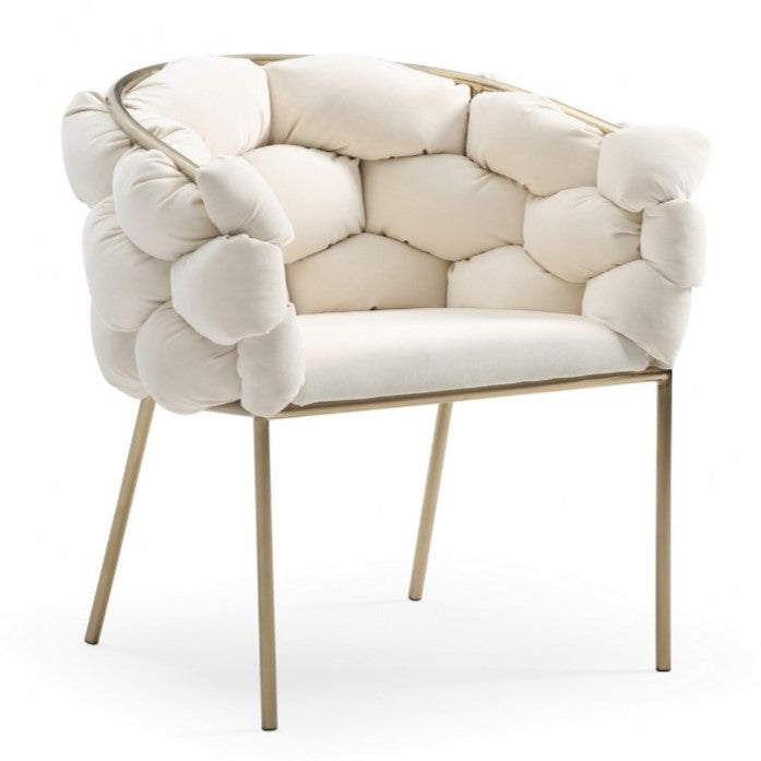 Debra Modern Fabric Dining Chair