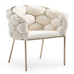 Debra Modern Fabric Dining Chair