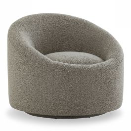 Frontier - Glam Grey Fabric Accent Chair