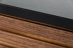 Maggie - Modern Walnut and Grey Buffet