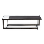 Fargo - Modern Ceramic & Grey Walnut Coffee Table