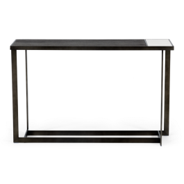 Fargo - Modern Ceramic & Grey Walnut Console Table