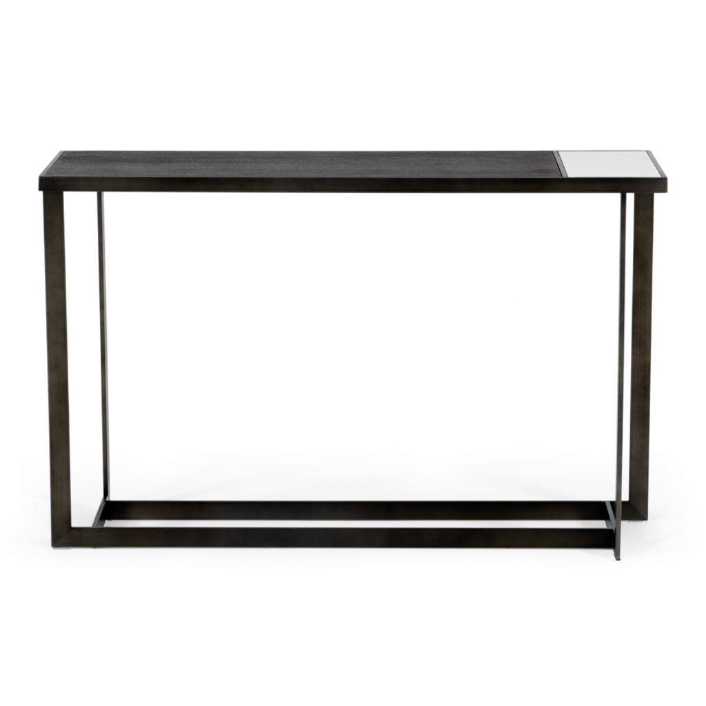 Fargo - Modern Ceramic & Grey Walnut Console Table