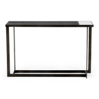 Fargo - Modern Ceramic & Grey Walnut Console Table