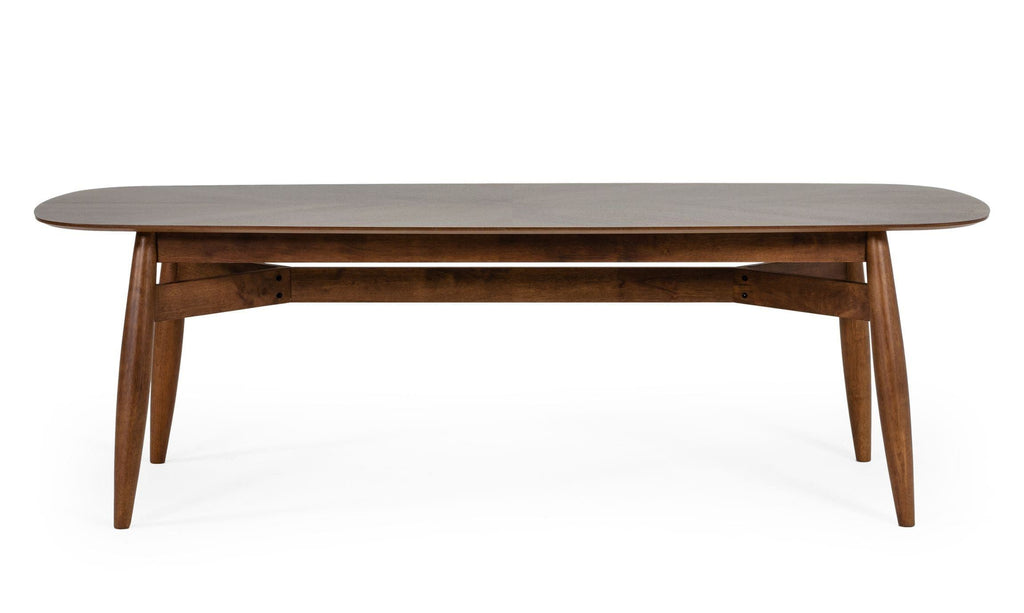 Ackley - Modern Walnut Rectangular Dining Table