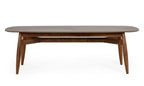 Ackley - Modern Walnut Rectangular Dining Table