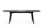 Addax - Modern Black Extendable Dining Table