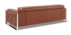 903 Divanitalia Sofa with Adjustable Headrest in Top-grain Italian Leather