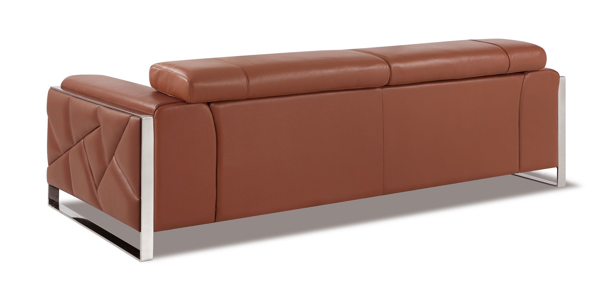 903 Divanitalia Sofa with Adjustable Headrest in Top-grain Italian Leather