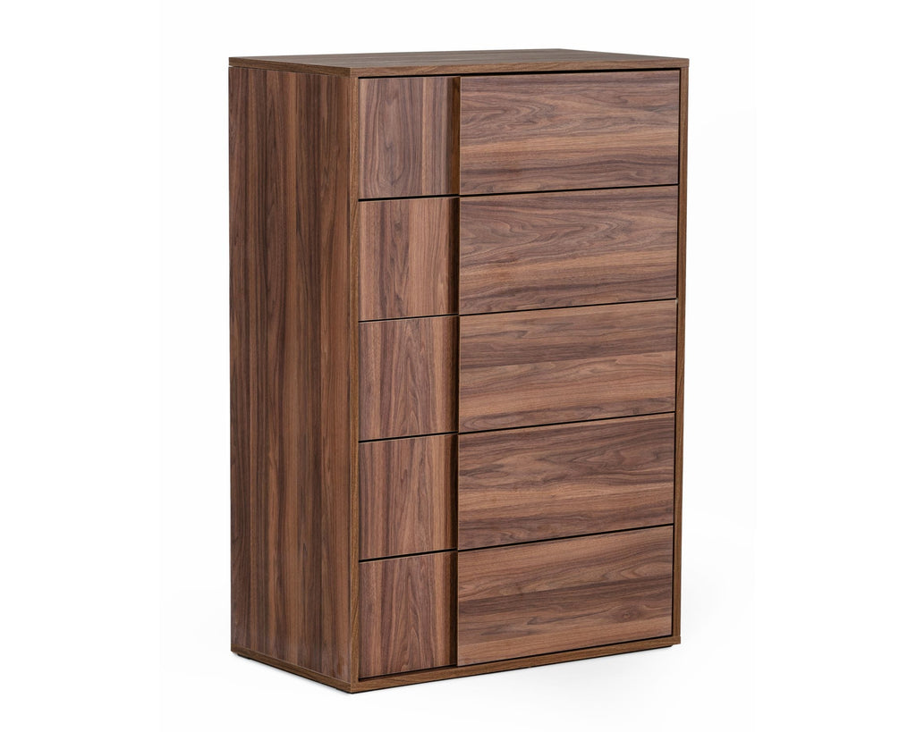 Asus - Italian Modern Walnut Chest