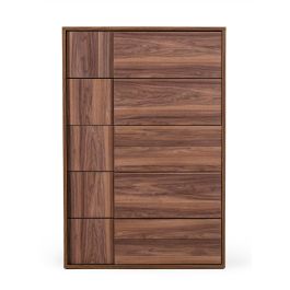 Asus - Italian Modern Walnut Chest