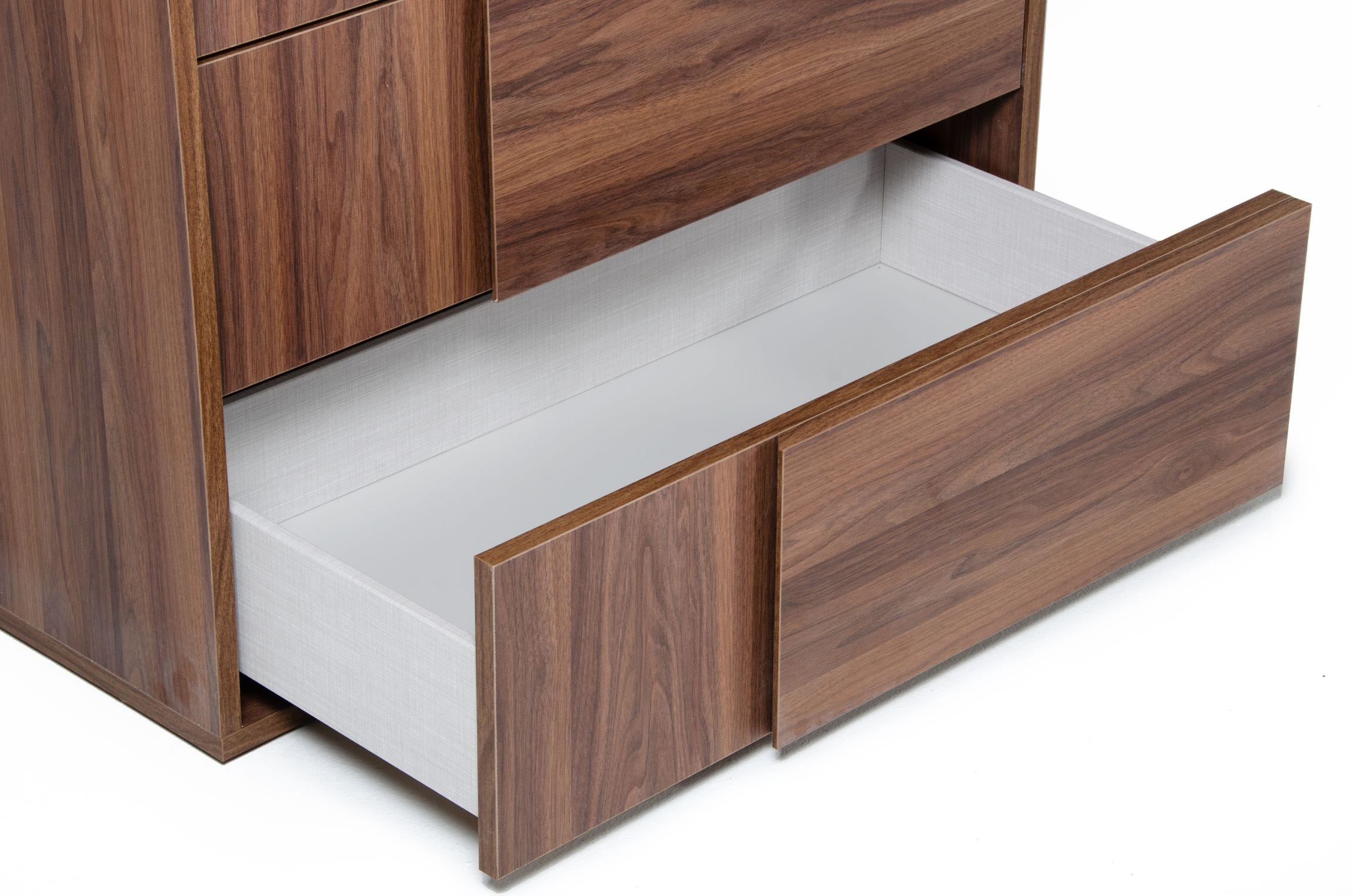 Asus - Italian Modern Walnut Chest