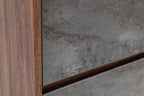 Rado Modern Walnut & Stucco Chest