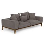 Corina - Modern Grey Fabric Sofa