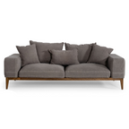Corina - Modern Grey Fabric Sofa