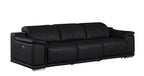 2679 Genuine Leather Sofa with 3 Power Recliners - Black - SKU 2679-BLACK-3.3-HT - view 4
