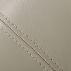 Sherry - Modern Grey Leather Right Facing Sectional Sofa
