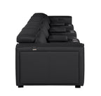 1224 Divanitalia 7-Piece Modular Power Reclining Sofa in Top Grain Italian Leather with 4 Power Recliners & Power Headrests
