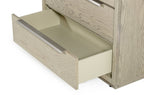 Samson - Contemporary Grey and Silver Chest