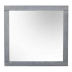 Buckley - Modern Grey Crackle Mirror