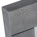 Buckley - Modern Grey Crackle Mirror