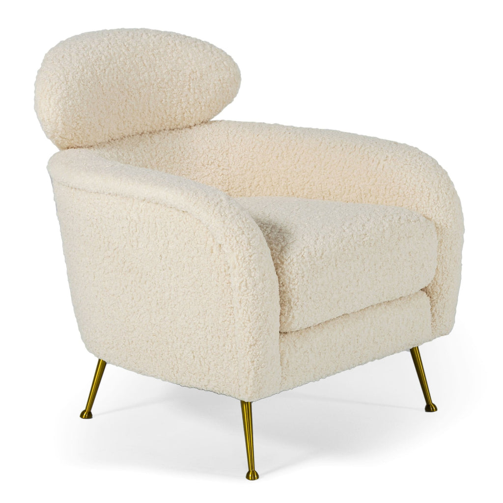 Altura - Modern Faux Fur Lounge Chair