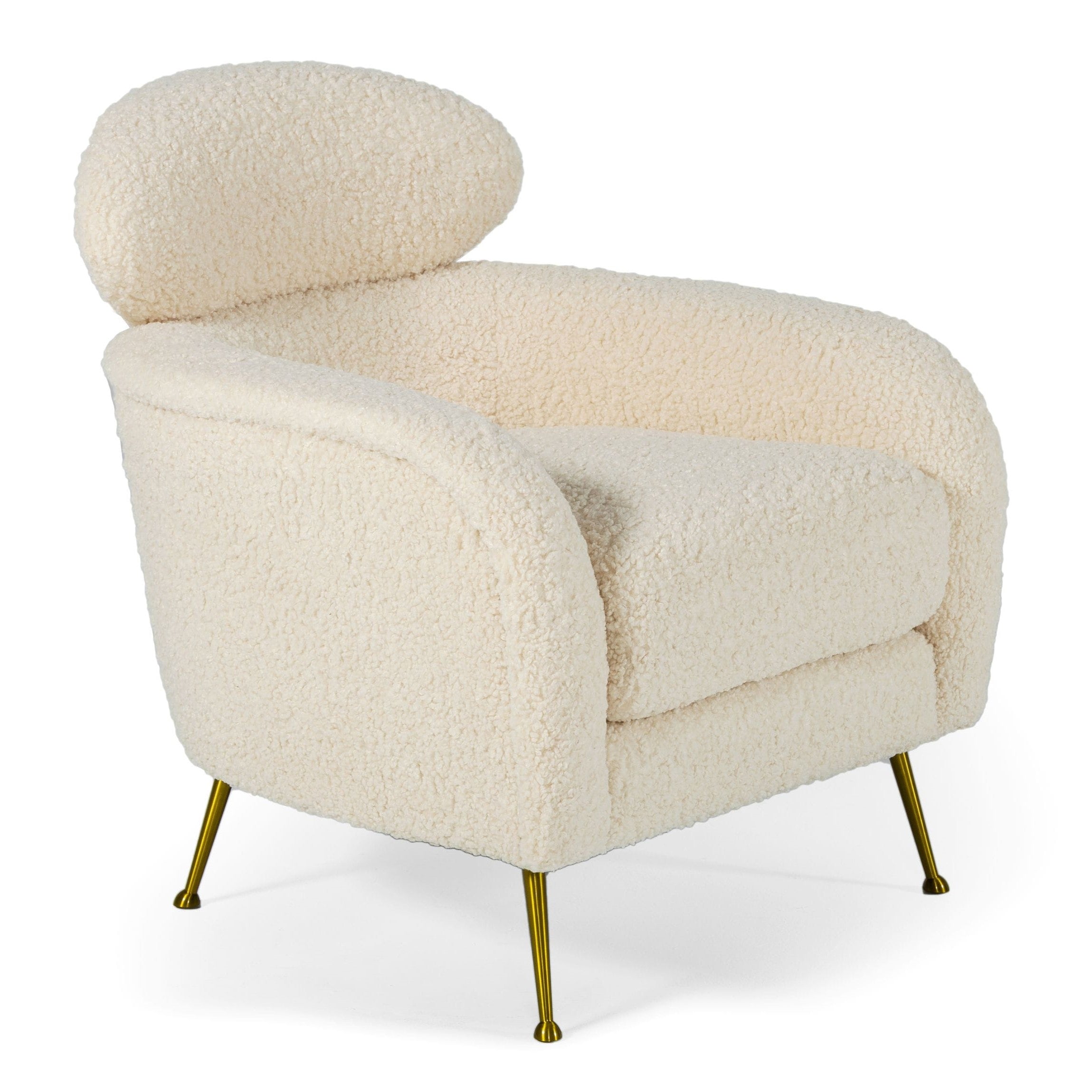 Altura - Modern Faux Fur Lounge Chair