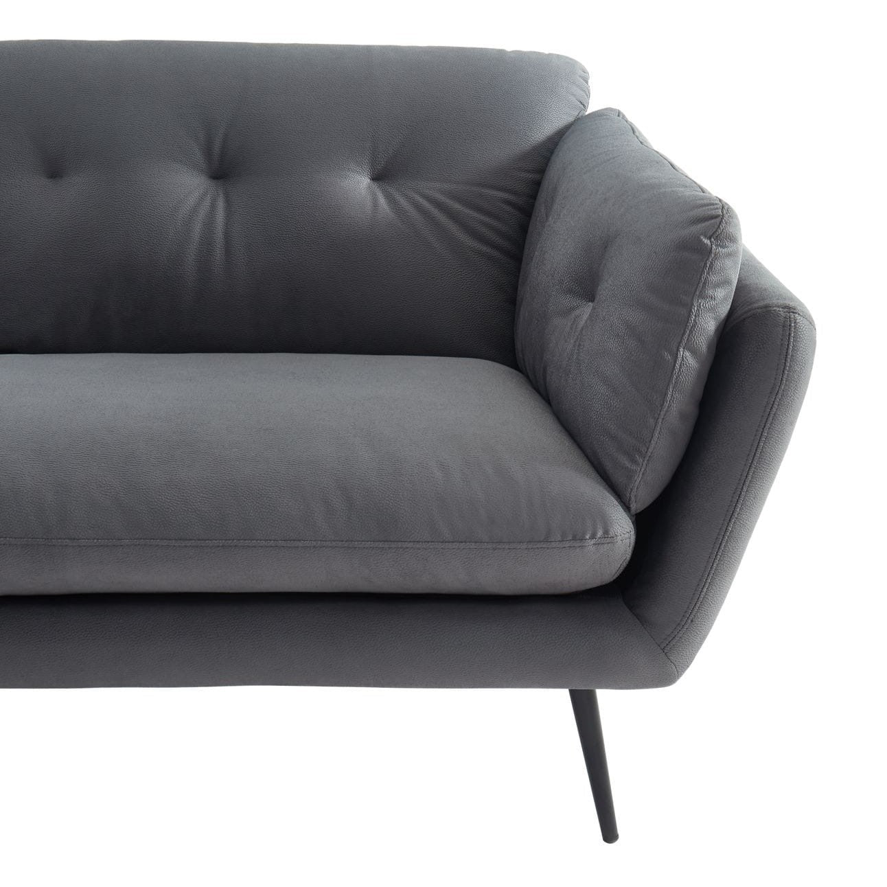 Cody - Modern Grey Fabric Sofa