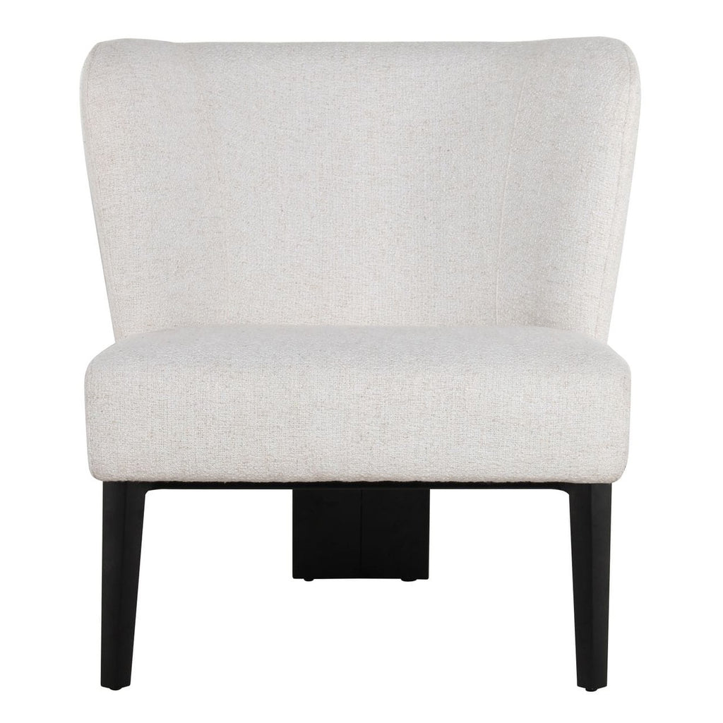 Ladean - Modern White Accent Chair