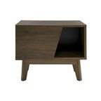 Abelard - Mid - century Walnut Nightstand