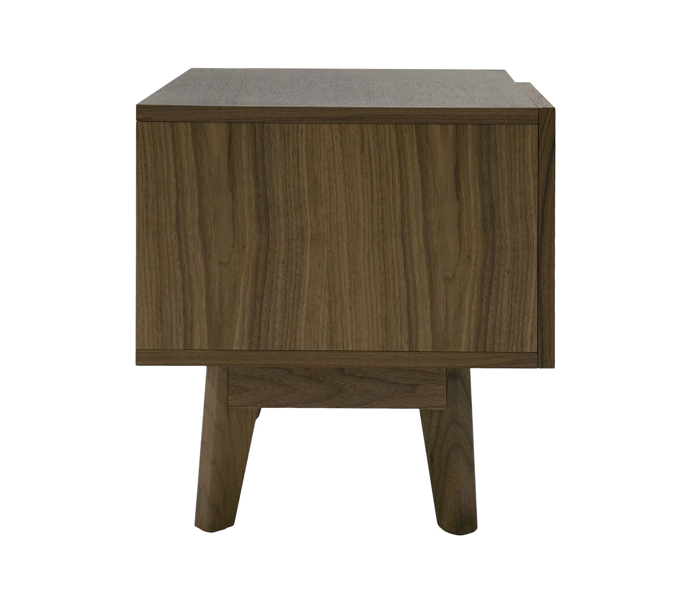 Abelard - Mid - century Walnut Nightstand