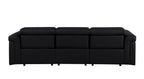 1126 Divanitalia 3-Piece Modular Power Reclining Sofa in Top Grain Italian Leather with 3 Power Recliners & Power Headrests