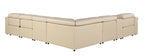 1126 Divanitalia 7-Piece L-Shaped Sectional Sofa in Top Grain Italian Leather with 3 Power Recliners & Power Headrests - Beige - SKU 1126-BEIGE-SEC-7PC-3PWR-SECTIONAL- GROUP - view 6