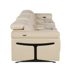 1126 Divanitalia 5-Piece Modular Power Reclining Sofa in Top Grain Italian Leather with 3 Power Recliners & Power Headrests